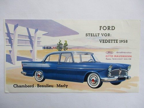 Prospekt sales brochure ford - /,