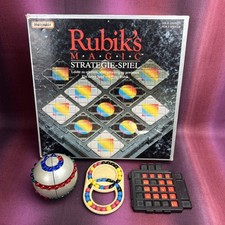 Rubiks Magic Strategie Spiel Matchbox Logik  Fifteen The Orb Parker Vintage