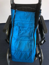 Rollstuhl Schlupfsack Webpelz Rollstuhlsack Größe Kind 1 blau