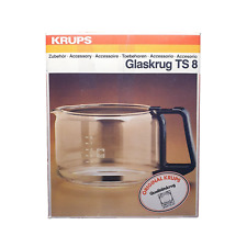 Krups Glaskrug Kaffeekanne Ersatzkanne für TS8 Aroma /  Super Luxe  OVP Vintage