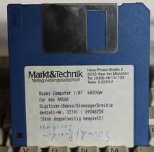 Happy Computer 68000er Programm-Service 1/87 Markt & Technik 32701 (Amiga)