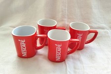 Nescafe 4 Kaffeetassen Mug 3 verschiedene Motive
