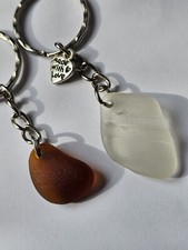 Seeglas Schlüsselanhänger