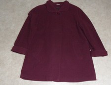 Damen Jacke Schurwolle lila Gr. 46