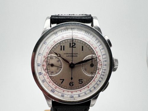 Leonidas vintage chronograph - leonidas,
