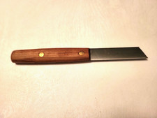 Kittmesser Schwedische Form, Klingenlänge ca.89 mm, Breite 19 mm, schräg