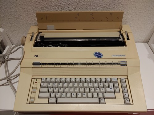 Elektronische schreibmaschine - elektronische,