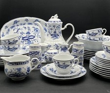 umfangreiches Kahla Zwiebelmuster Speiseservice Kaffeeservice Geschirr