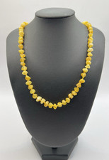 Echte Bernstein Halskette aus Kaliningrad 10g Naturbernstein Honiggelb Unisex