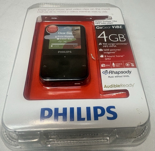 Philips gogear vibe 4gb - philips, mp3