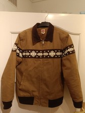 Carhartt Aztec Vintage Jacke Detroit Größe L