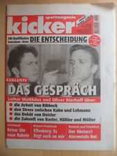KICKER 81 - 7.10. 1999 Vorschau Deutschland-Türkei Matthäus Jan Ullrich Zeit-WM