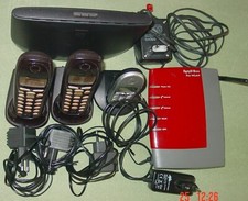 Siemens Gigaset 4175 Telefonanlage (3 Mobileinheiten) & Fritz-Box 7170SL