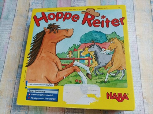 Brettspiel haba hoppe - haba, reiter