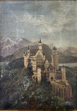 Ölgemälde Schloss