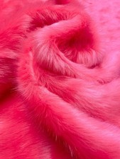 Dekostoff Rosa/Pink Fellimitat