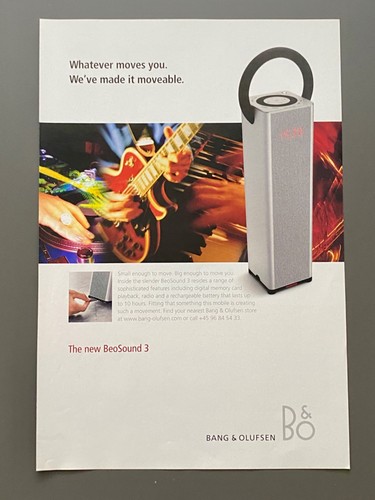 Bang olufsen beosound - &,