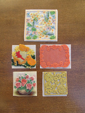 Kerzen, Wachsbilder, Blumen, Körbchen mit Rosen, Dekoration, Handarbeit