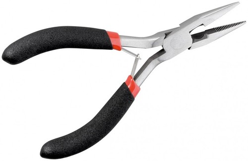 Spitzzange halbrund 125 - , mm