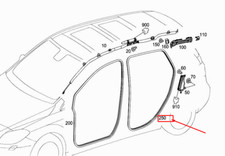 NEW MERCEDES-BENZ B W246 REAR