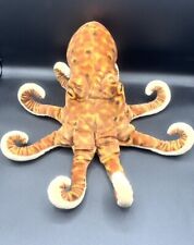 Tintenfisch Oktopus Krake Plüschtier Stofftier Plüsch 35cm braun G5376