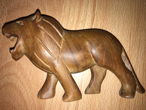 Schöne alte holzfigur - schöne,