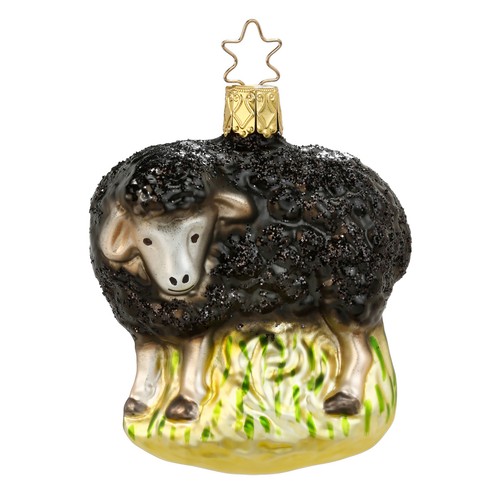 Christbaumschmuck glas schaf - glas,