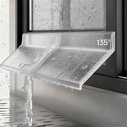 Transparente wasserdichte