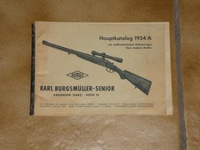 alter Waffenkatalog von 1954