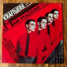 Kraftwerk – The Man Machine LP NM copy 1985 UK FAME FA 4131181