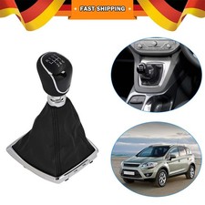 SCHALTKNAUF + SCHALTSACK SCHALTMANSCHETTE FÜR FORD KUGA C-MAX 2008-2010 6 GANG