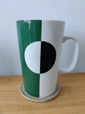 Starbucks Tasse Mug groß - Grün/Weiß/Schwarz 473ml Art Deco Yin Yang 2014