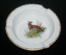 Meissen, Aschenbecher, Wildmalerei, nach Johann Elias Ridinger, 1. Wahl, selten