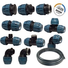 PP PE Fittings Klemm Muffe