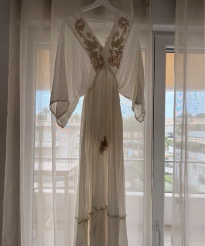 Boho kleid neu mit - mit, perlen
