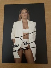 Helene Fischer, schöne, handsignierte Autogrammkarte