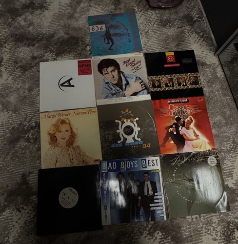 Schallplatten - 10,