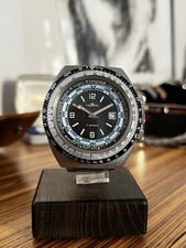 Vintage Herrenuhr Tempic Worldtimer 17 Jewels Handaufzug