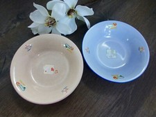 DISNEYLAND ♥️ 2tlg Baby Kindergeschirr Frühstücksset Müslischale Breiteller rosa