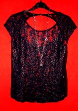 ZARA SHIRT TOP HÄKEL-SPITZE