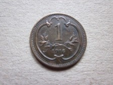 Münzen Österreich 1 Heller 1916 Bindenschild !!!
