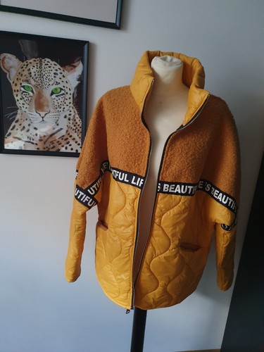 Jacke senfgelb onesize - jacke,