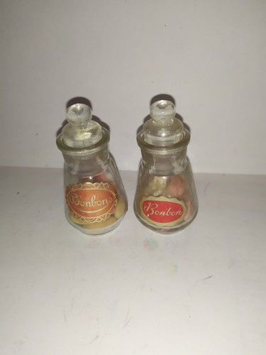Altes bonbon glas kiosk - 2, x