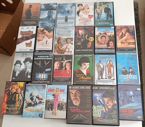 Vhs filme sammlung - vhs, konvolut