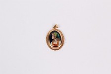 Email Dart Signed 14K Gold Pendant 30.6x19.6mm 2.45g Vintage Jewelry