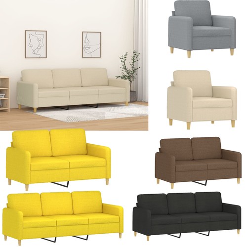 Vidaxl sitzer sofa hellgelb - vidaxl, 2-sitzer-sofa