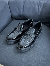 S. Oliver Damen Loafer Schwarz Lack Größe 41