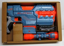 Nerf Elite 2.0 Phoenix CS-6 motorisierter Blaster,  Nerf Darts, Fernrohr, Clip