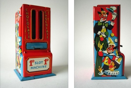 Schokoladenautomat spardose - schokoladenautomat,