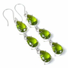 Grüner Peridot Edelstein 925